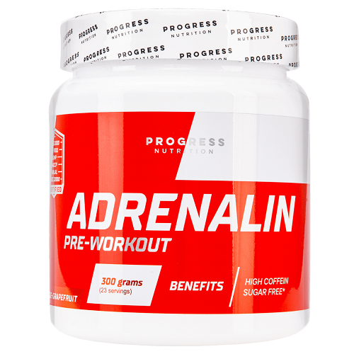 Предтренувальний комплекс Progress Nutrition Adrenaline (300 грам.)