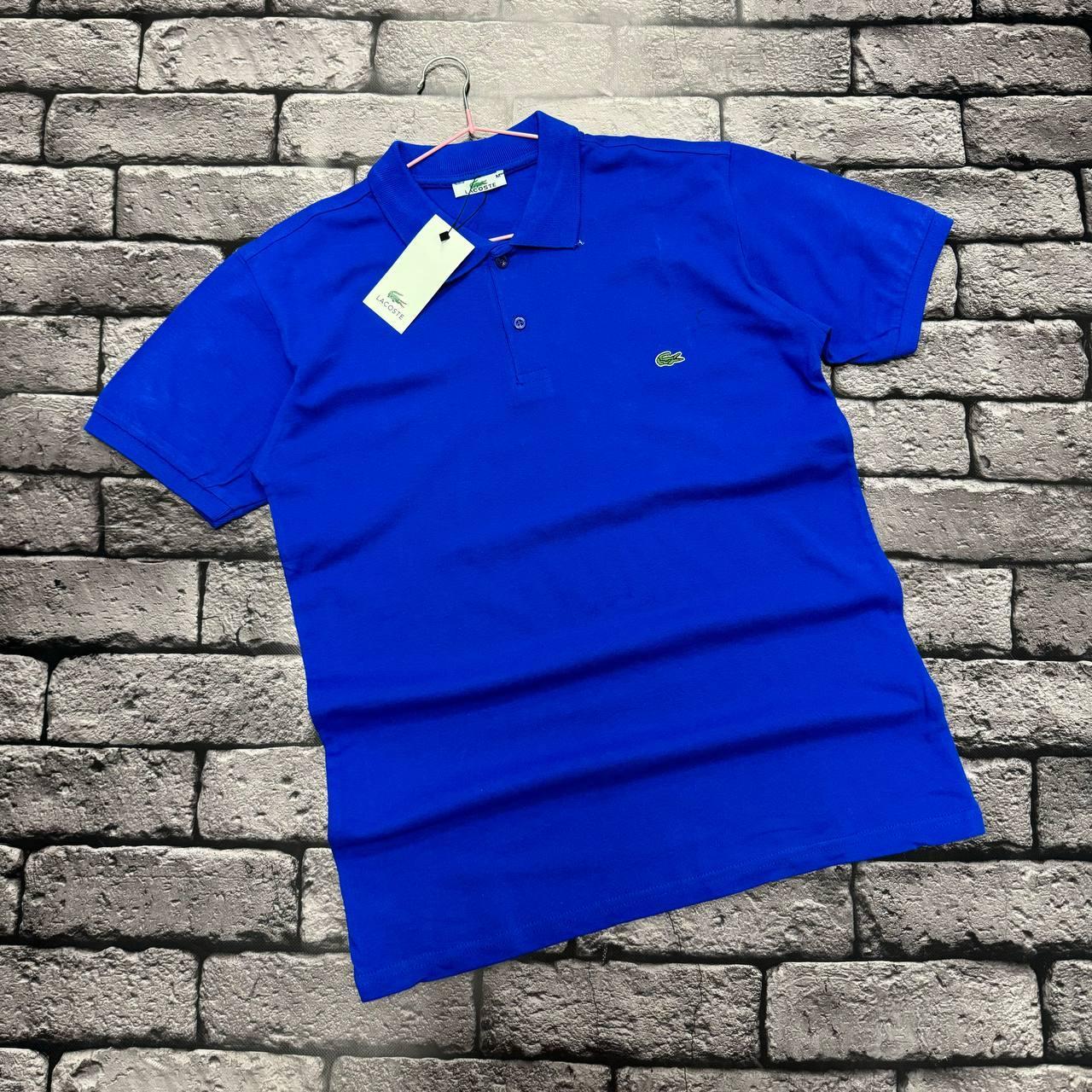Чоловіче поло Lacoste синє