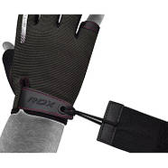 Рукавички для фітнесу RDX T2 Half Pink M, фото 6