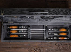 Набір шампурів в кейсі, фото 2