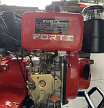 Дизельний мотоблок для саду Forte 1050E NEW колесо 10 для городу, фото 5