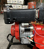 Дизельний мотоблок для саду Forte 1050E NEW колесо 10 для городу, фото 6