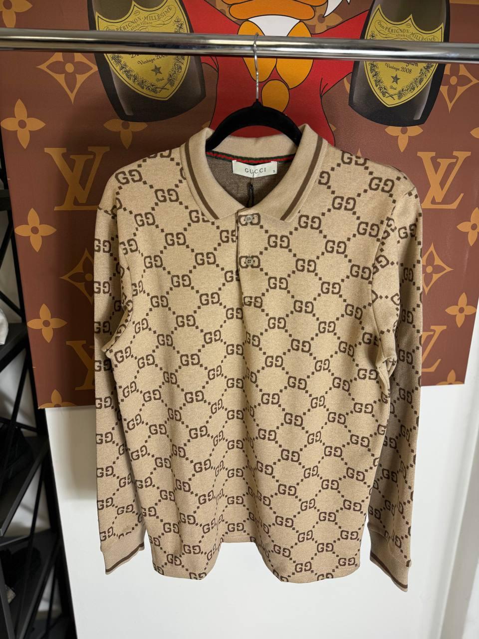 Чоловічий лонгслів GUCCI PREMIUM