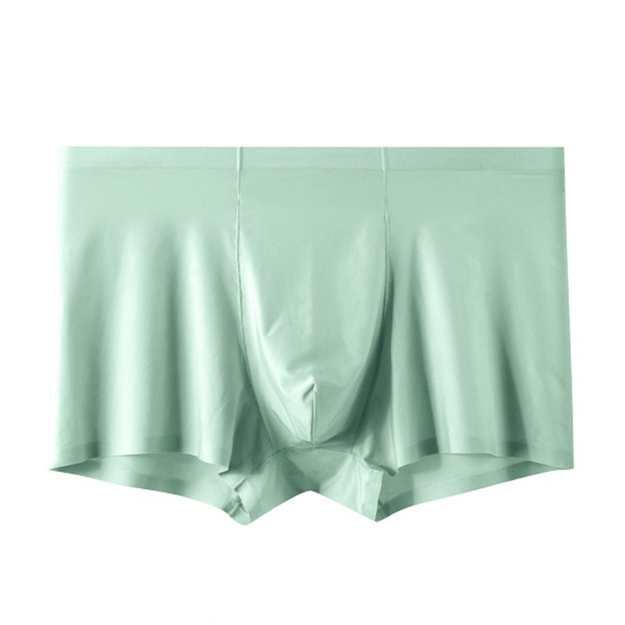 Труси боксери 3D безшовні тонкі ROGRDNAN зелений, фото 1