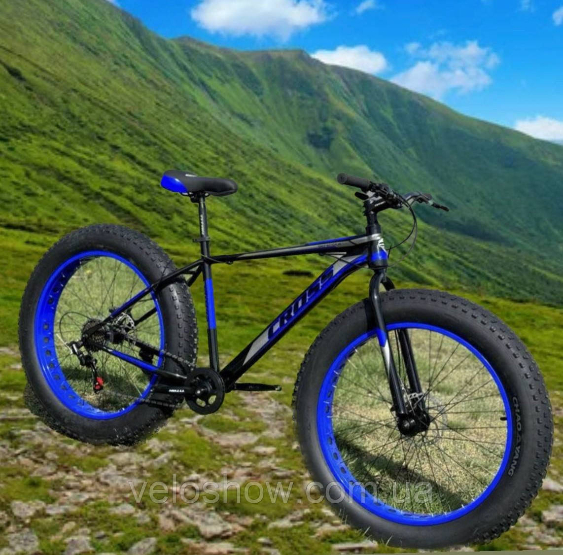 Фетбайк позашляховик 26/4.8 Defender Cross велосипед (fatbike)