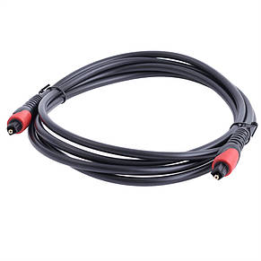 Оптичний аудіокабель 2 метри,OD: 5мм LJ, фото 1