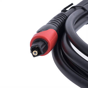 Оптичний аудіокабель 2 метри,OD: 5мм LJ, фото 2