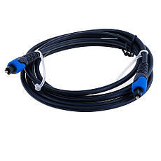 Оптичний аудіокабель 2 метри,OD: 5мм LJ, фото 4