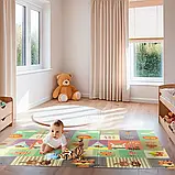 Дитячий складаний килимок Nils Fun Zoo MD04 195x180 см, фото 4