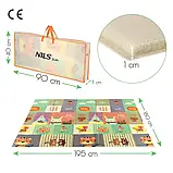 Дитячий складаний килимок Nils Fun Zoo MD04 195x180 см, фото 7
