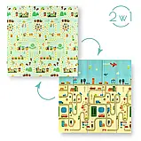 Дитячий складаний килимок Nils Fun City MD04 195x180 см, фото 5