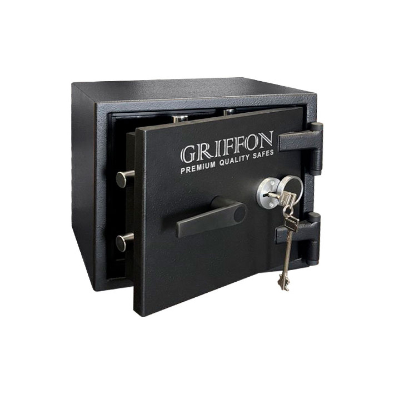 Зламостійкій сертифікований сейф вогнезламостійкий Griffon CL III.32.K Blac. 3 клас захисту, 30 хв вогнестійкості, ключовий замок., фото 1
