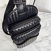Чоловіча нагрудна сумка (слінг) Bottega Veneta, фото 6