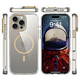 Чохол TPU Space Case Apex with MagSafe для Apple iPhone 16 Pro (6.3") Gold, фото 3