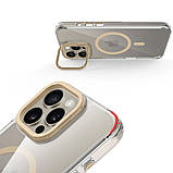 Чохол TPU Space Case Apex with MagSafe для Apple iPhone 16 Pro (6.3") Gold, фото 5