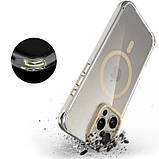 Чохол TPU Space Case Apex with MagSafe для Apple iPhone 16 Pro (6.3") Gold, фото 8