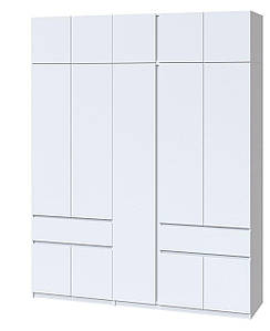 Шафа-2021 з антресоллю Майстер Форм Брайт 2021х520х2400 мм