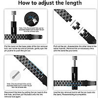 Ремінець для смарт-годинника Xiaomi Redmi Watch 5 / 4 Bead design Silver, фото 11