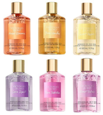 Парфюмированные гели для душа Victoria's Secret, 300 мл.