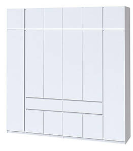 Шафа-2442 з антресоллю Майстер Форм Брайт 2442х520х2400 мм