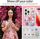 Чохол Spigen Cyrill UltraSheer MagSafe Watercolor Florals для iPhone 16 Pro Max ACS08742, фото 3