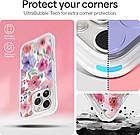 Чохол Spigen Cyrill UltraSheer MagSafe Watercolor Florals для iPhone 16 Pro Max ACS08742, фото 4