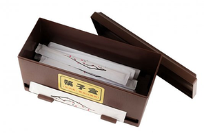 Одноразові Палички для суші бамбукові для їжі 200х5 мм у паперовій упаковці, фото 4