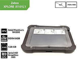 Планшет Zebra XPLORE IX101L1 (10.1"(1920x1200)/Intel Pentium N4200/DDR4 8Gb/SSD 128Gb)