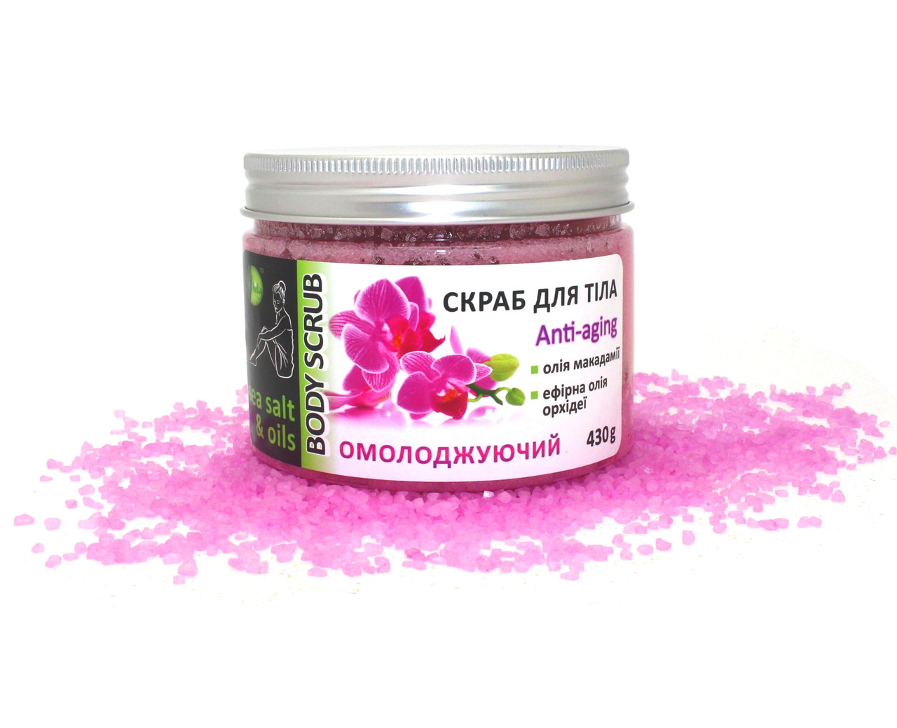 Скраб для тіла омолоджуючий «Орхідея», фото 1