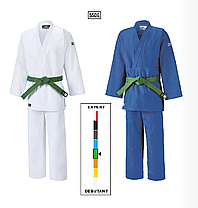 Дзюдоги для дзюдо юніорське Mizuno Hayato 2 JR Blue 7A5501 / 22GG9A5527, фото 4