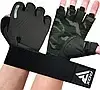 Рукавички для фітнесу RDX T2 Half Army Green M, фото 6