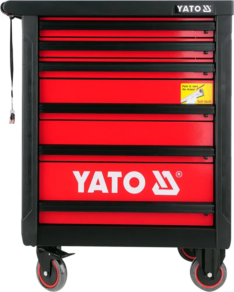 Інструментальний візок з 6 ящиками YATO YT-0902, фото 1