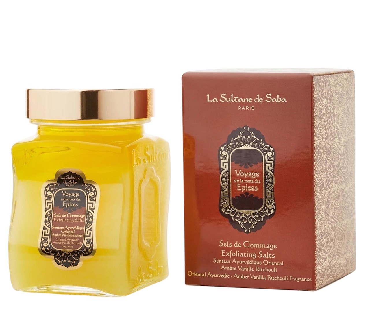 Сольовий скраб для тіла аюрведичний La Sultane De Saba Ayurvedic Exfoliating Salt, фото 1