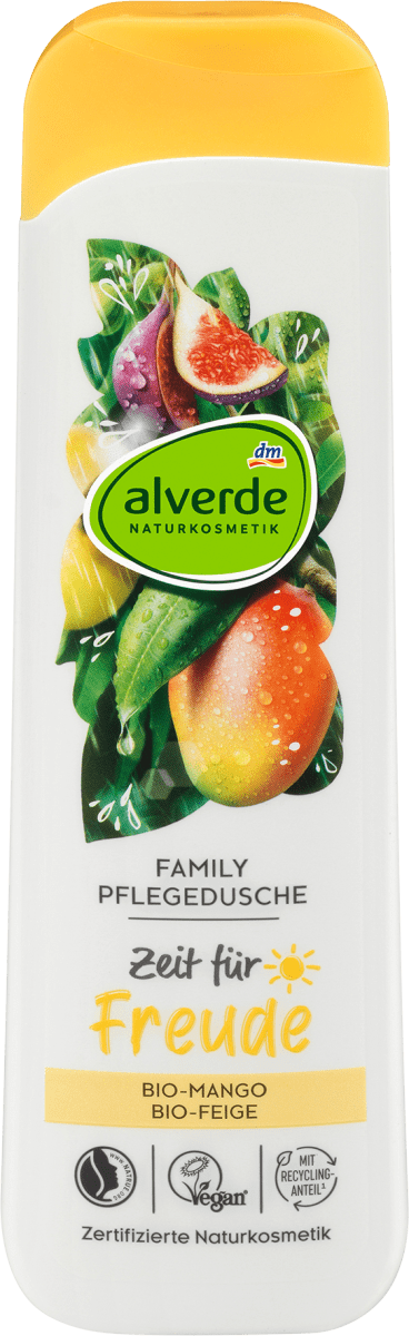 Гель для душу Alverde Naturkosmetik (Манго-Інжир) 300 мл