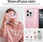 Чохол Spigen Cyrill UltraSheer MagSafe Pink для iPhone 16 Pro Max ACS08247, фото 4