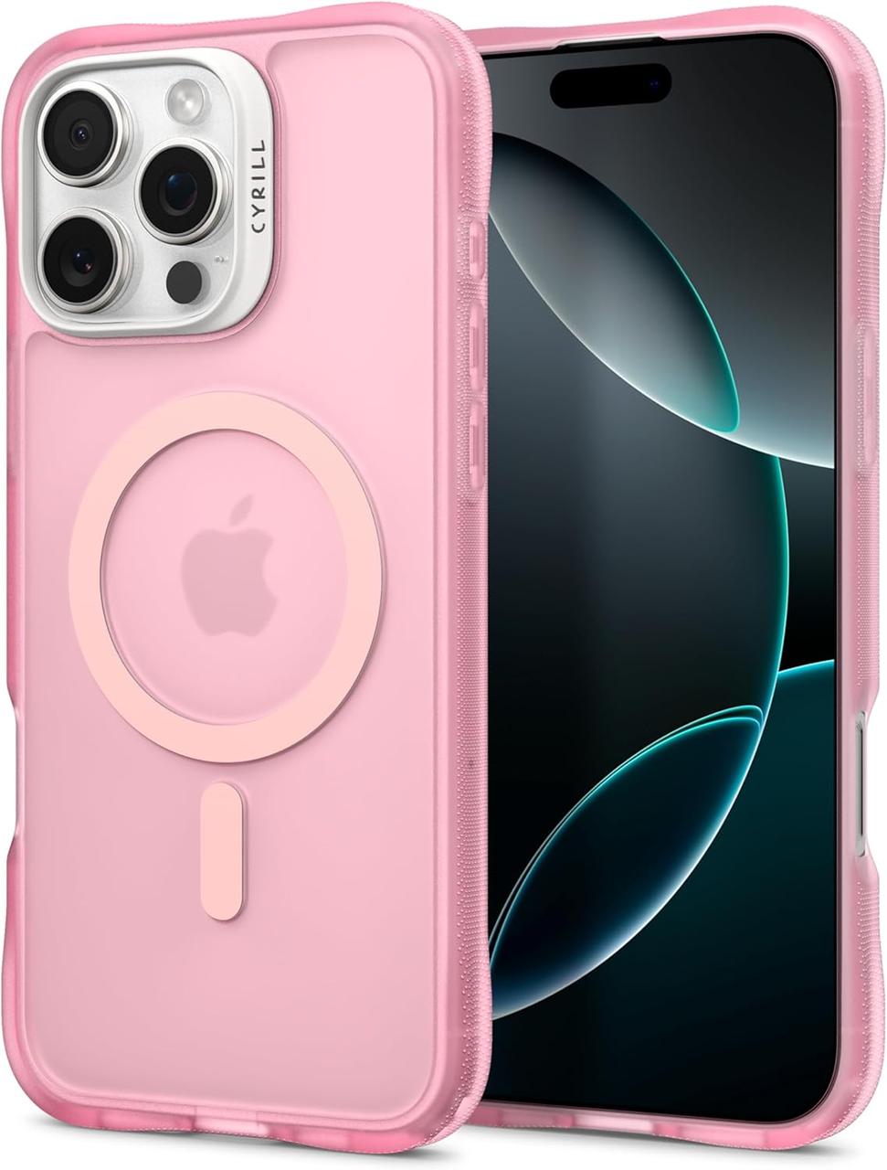 Чохол Spigen Cyrill UltraSheer MagSafe Pink для iPhone 16 Pro Max ACS08247, фото 1