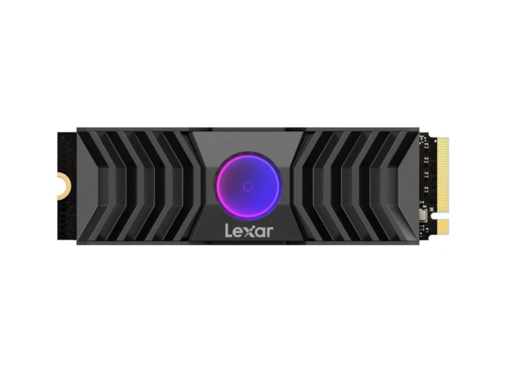 Накопичувач Lexar 2TB M.2 PCIe Gen5 NVMe NM1090 Heatsink (LNM1090002T-RNANG)