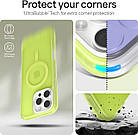 Чохол Spigen Cyrill UltraSheer MagSafe Lime для iPhone 16 Pro Max ACS08245, фото 5