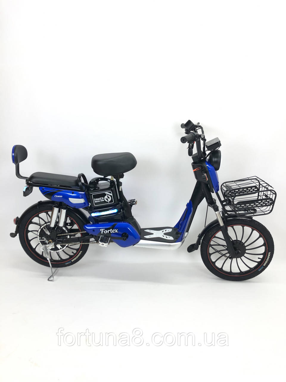 Eлектровеловипед Corso Fortex Pro 20" (750W 48V 24Ah) Синій