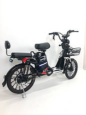 Eлектровеловипед Corso Fortex Pro 20" (750W 48V 24Ah) Чорний, фото 2