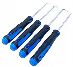 Набір шил та гачків для слюсарних робіт 4 од. Silver S10878, фото 3