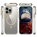 Чохол TPU Space Case Apex with MagSafe для Apple iPhone 15 Pro (6.1") Gold, фото 4