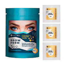 Набір складів №3 Brow Essence Innovator Innovator Cosmetics для довготривалого укладання брів