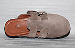 Сабо великого розміру замшеві від виробника модель БФ25-Ж30Б, фото 5