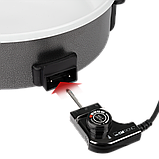 Електрична керамічна сковорода clatronic pp 3570 с, 42 см, 1500 вт, фото 5