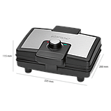 Вафельниця clatronic wa 3606, фото 4
