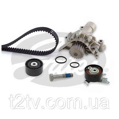 Комплект ременя ГРМ з помпой Gates KP25608XS, фото 1