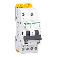 Перемикач трипозиційний 2P, 25 A iSSW Acti9, A9SCO225 Schneider Electric, перекидний автомат, резерв