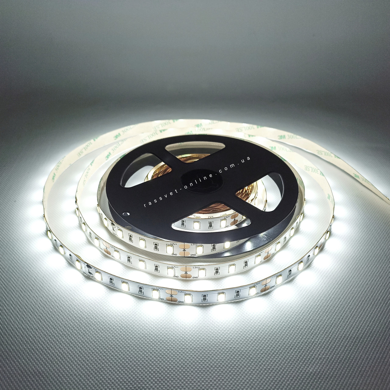 Світлодіодна стрічка 5630 Epistar 12В 60LED/m ТМ "Спеціаліст" SMD5630 14,4W/m IP20 без силікону