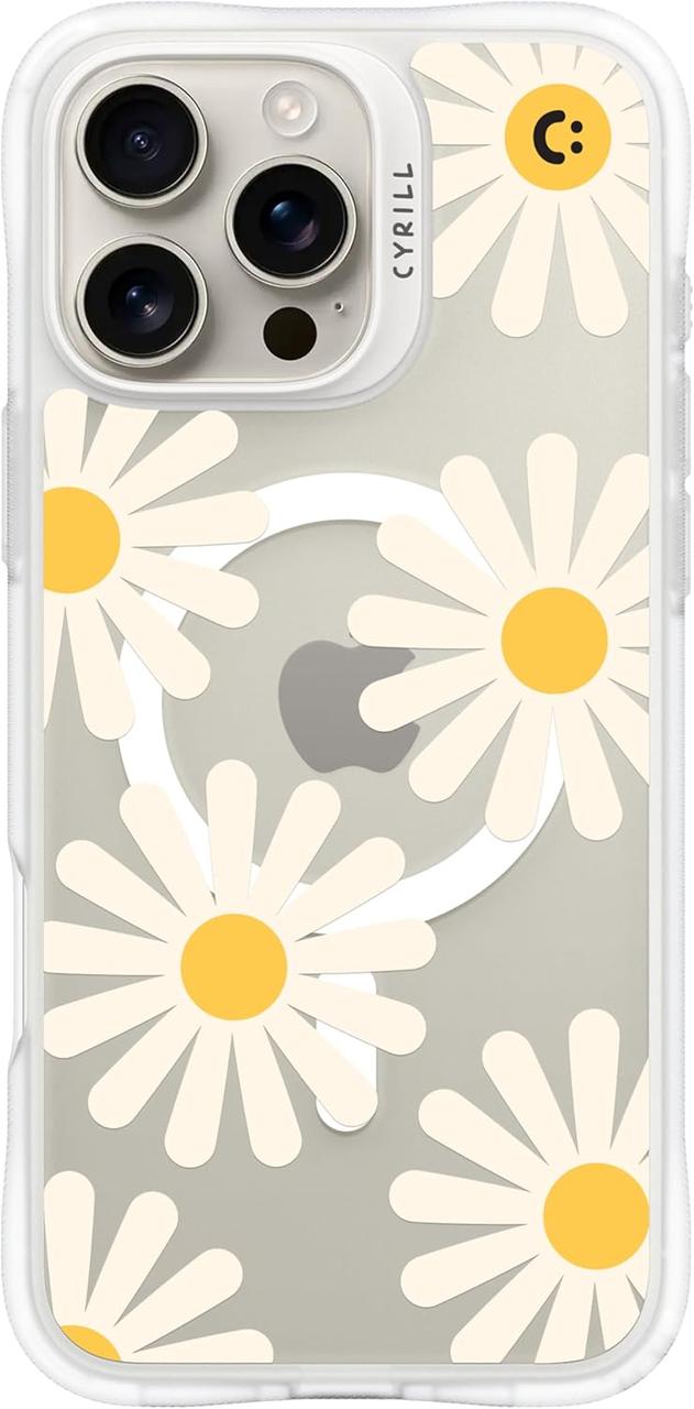 Чохол Spigen Cyrill UltraSheer MagSafe Big Daisy для iPhone 16 Pro Max ACS08738